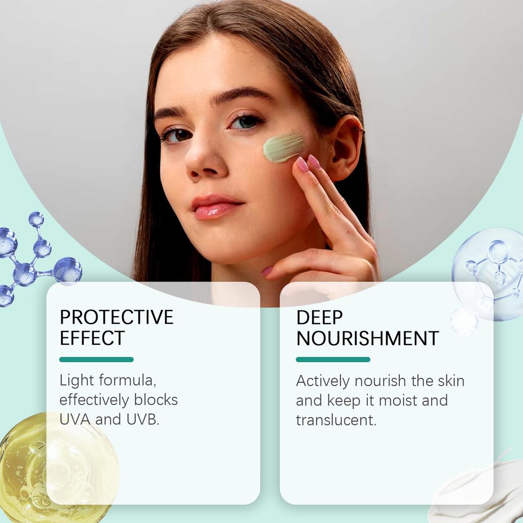 Moisturizing Protective Cream For Outdoor Facial Care Hydrating Gentle Uv Barrier