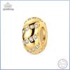 Charm Gold Plated Bead Charms Copper Pendant 3mm Do It Yourself Party Christmas Exquisite Jewellery Making Gift