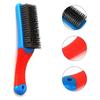 Car Heavy Duty Stainless Steel Wire Brush with Comfortable Plastic Handle Perfect for Removing Rust Welding Slag Dirt and Paint