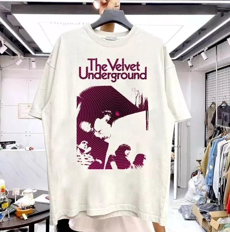 The Velvet Underground Band Rare Design White T shirt Classic S-5XL AHN02135