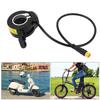 130X Thumb Throttle Speed Control Accessories Waterproof Connector for Electric Scooters E‑ Right / Left Thumb Throttle