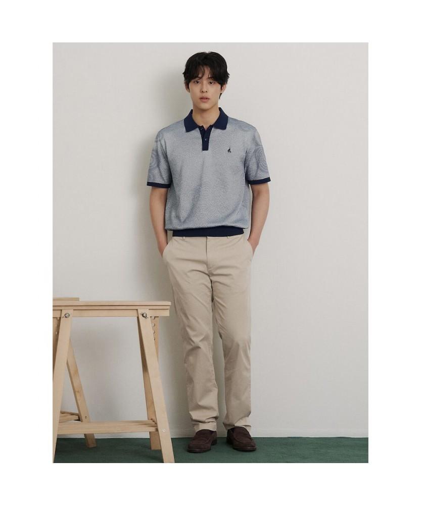 Binpolmen [Essential] Summer Standard Fit Chino Pants Beige