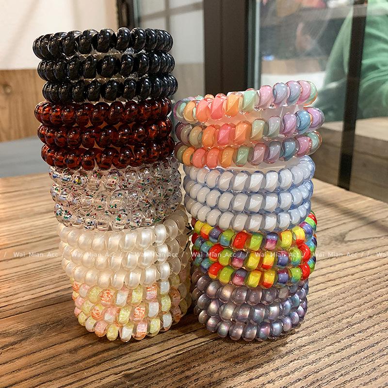 2024 Premium High-Elastic Hair Tie: No-Trace, High-End Ponytail Rubber Band Accessory