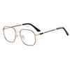 Classical Blue Lightweight Blocking Reading Eyeglasses Female Male Stylish Metal Spring Hinge Eyewear Optical Presbyopia Glasses