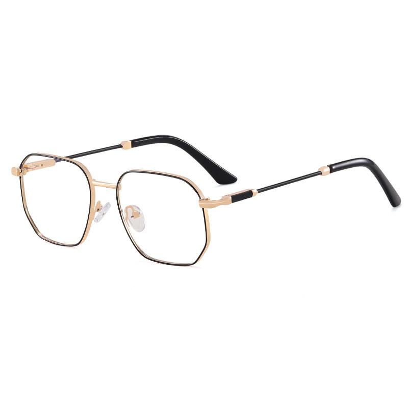 Classical Blue Lightweight Blocking Reading Eyeglasses Female Male Stylish Metal Spring Hinge Eyewear Optical Presbyopia Glasses