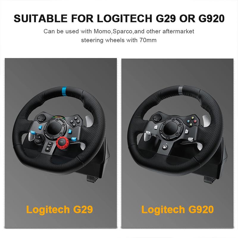 13/14inch Steering Wheel Adapter Plate 70mm PCD Racing Steering Wheel Car Game Modification For Logitech G29 G920 G923