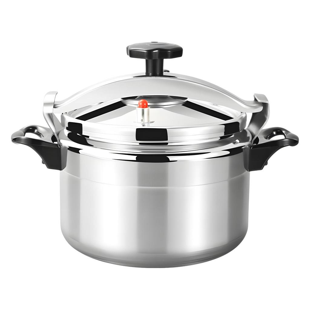 Large Capacity Multi-functional Aluminum Pressure Cooker for Gas Stoves - Explosion-Proof and Perfect for Soups and Stews