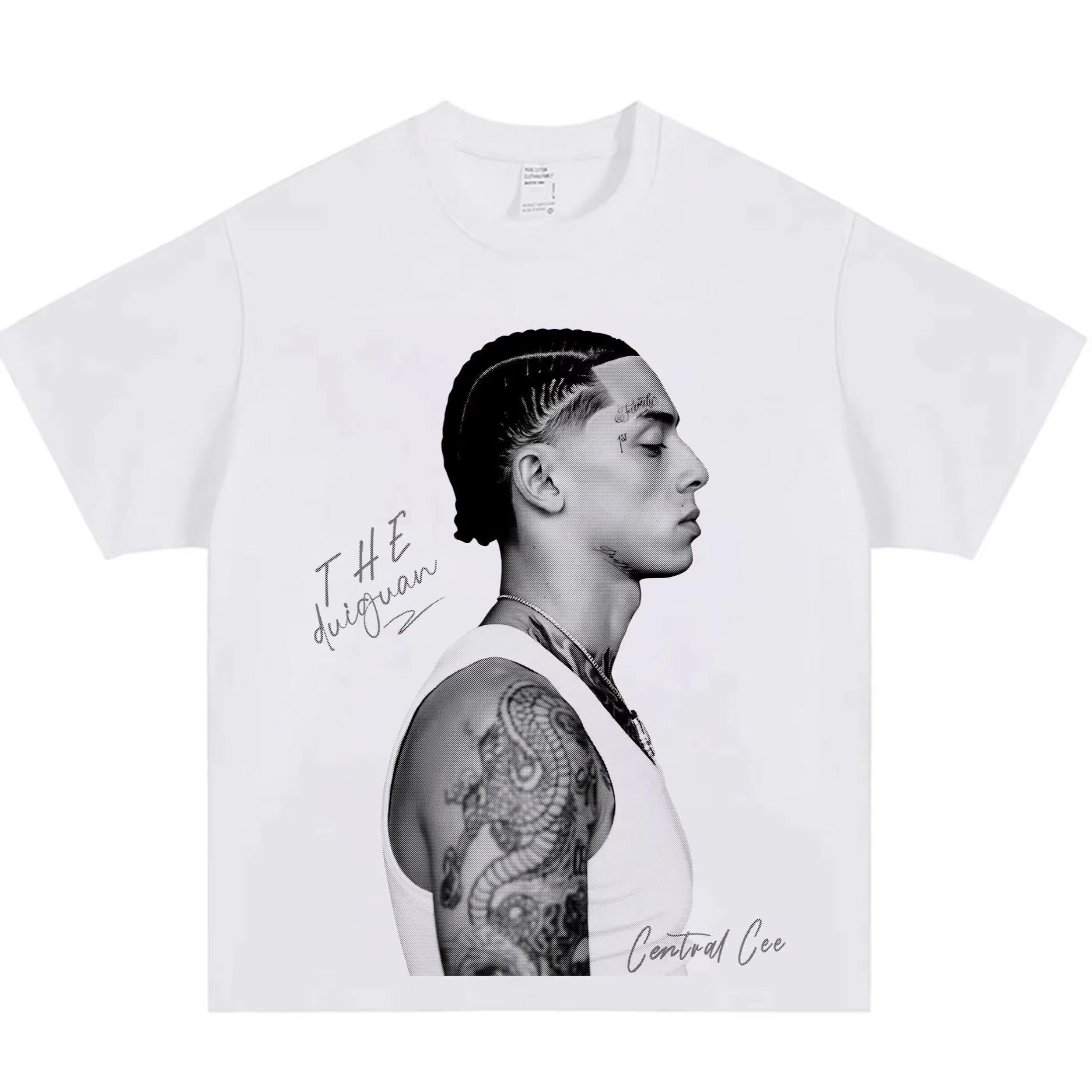 

2026 Central Cee Graphic TShirt Unisex Minimalist Vibe Tee Hip Hop Artist Fan Merch Breathable Cotton Streetwear Casual Summer Top 4XL