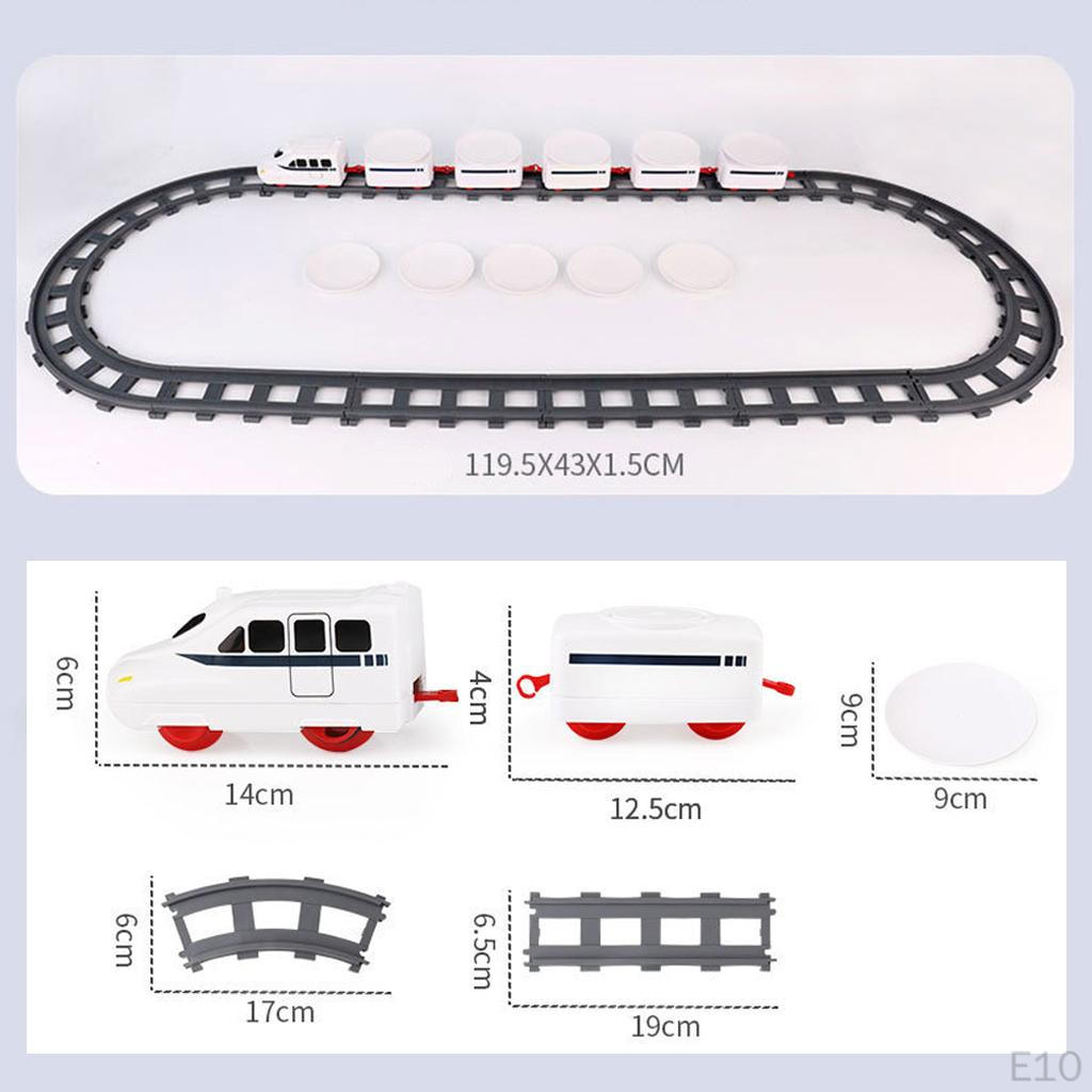 Electronic Classic Train Set Revolving Electric for Kids Boys Girls Age 5+ Birthday Gifts