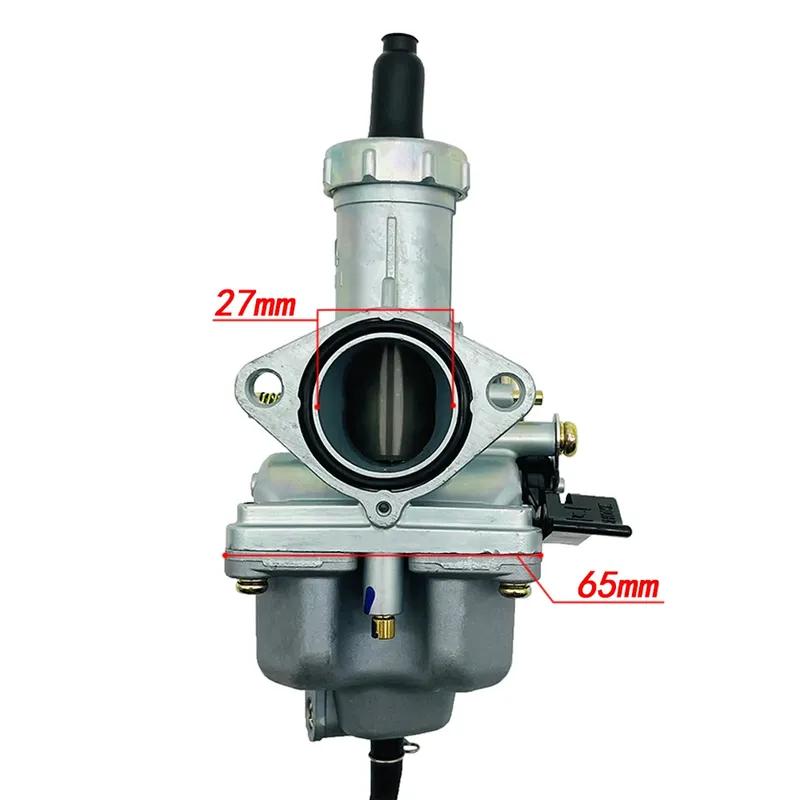 PZ27 Carburetor 27mm Carburador 4-stroke for CG 150cc 200cc 250cc 300cc ATV Go Kart Dirt Bike Honda Cg XL 125 150 175CC