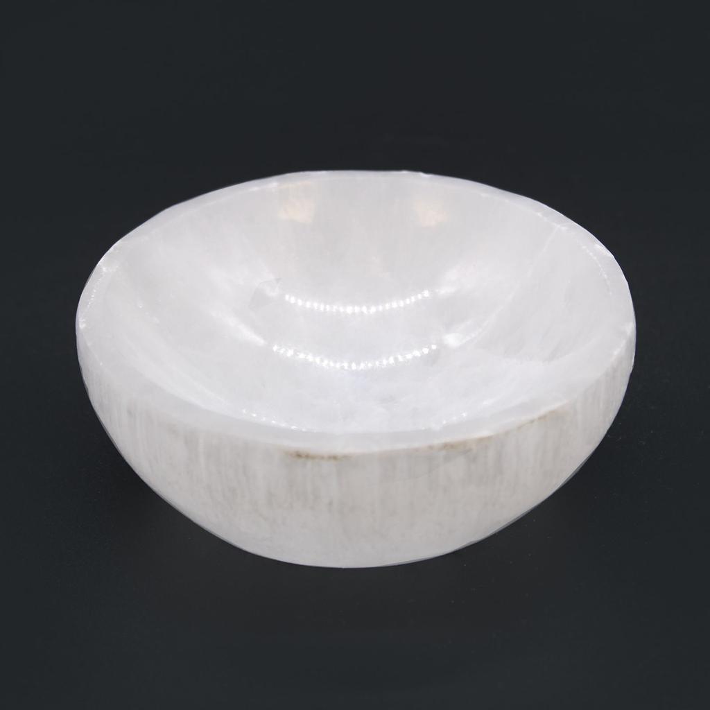Selenite Bowl Round 10 cm