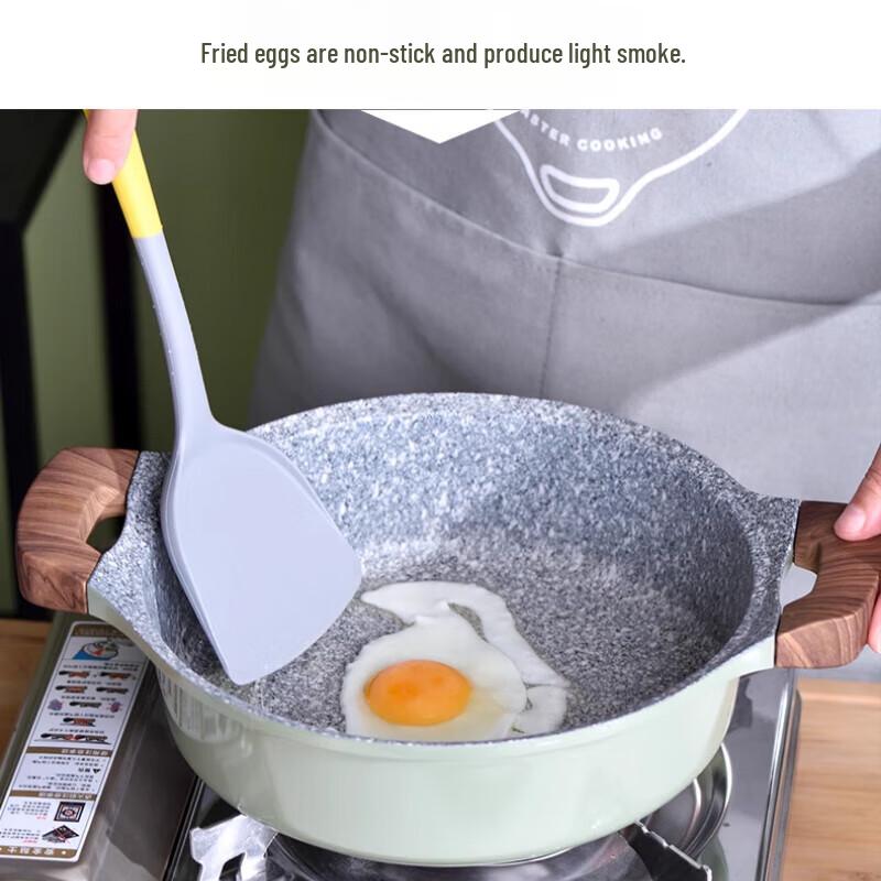 Yingbai Maifan Stone Non-stick Multi-functional Pot with Steamer