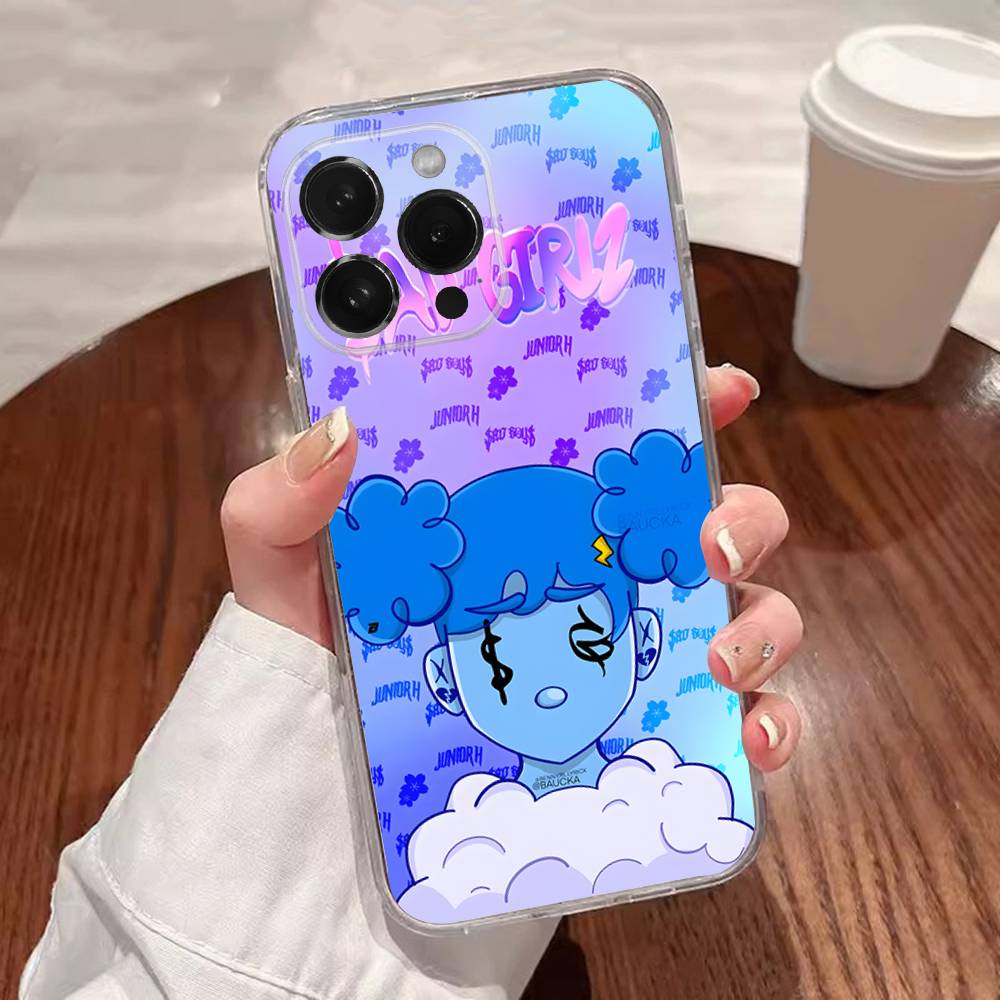 J-Junior H Sad Girl Transport Phone Case For iPhone 17,16,15,14,13,12,11,Pro,XS,Max,XR,Plus,E,SE4,Mini Shockproof Soft Cover