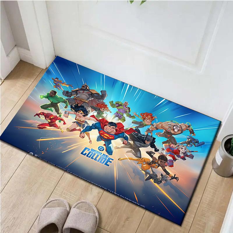 

1pc Office Carpet Chair Mats DC Comics Superheroes Perfect for Office Chairs, Living Rooms, Or Bedrooms,Polyester Carpet.HDT190 60cm by 90cm