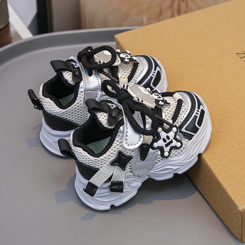 2025 Toddler Sneakers: Spring/Autumn Non-Slip, Soft Sole, Mesh Shoes for Boys & Girls