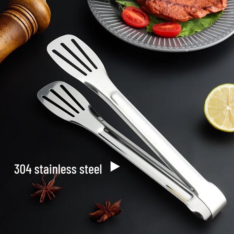 304 Stainless Steel Food Tongs Set