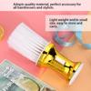 Ergonomic Handle Hair Sweeping Brush Gold Hair Styling Tool Hairdressing Brush  Hair Care