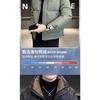 Fashion casual winter stand-up collar down jacket men's new short casual duck down cold and warm jacket cotton jacket