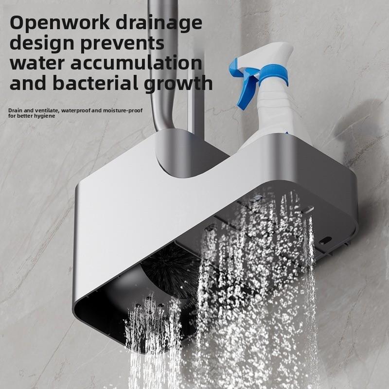 Wall-mounted Toilet Brush Household No Dead Angle Bathroom Brush 2025 New Bathroom Toilet Cleaning Small Brush