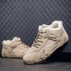 Warm Fur Men Ankle Boots Designer Comfortable Loafers Black Casual Shoes Lace Up Light Men Casual Sneakers New Tenis Masculinos