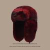 Imitation Mink Fur Leefeng Hat Men and Women In Winter Thick Plush Northeast Outdoor Warm Ear Protection Hat Big Head Circumference