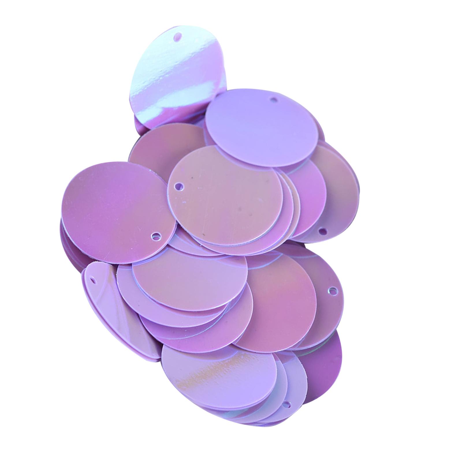 

85x 20 мм плоские круглые свободные пайетки DIY украшения DIY головные уборы аксессуары для шитья художественные ремесла одежда вышивка женщины фиолетовый