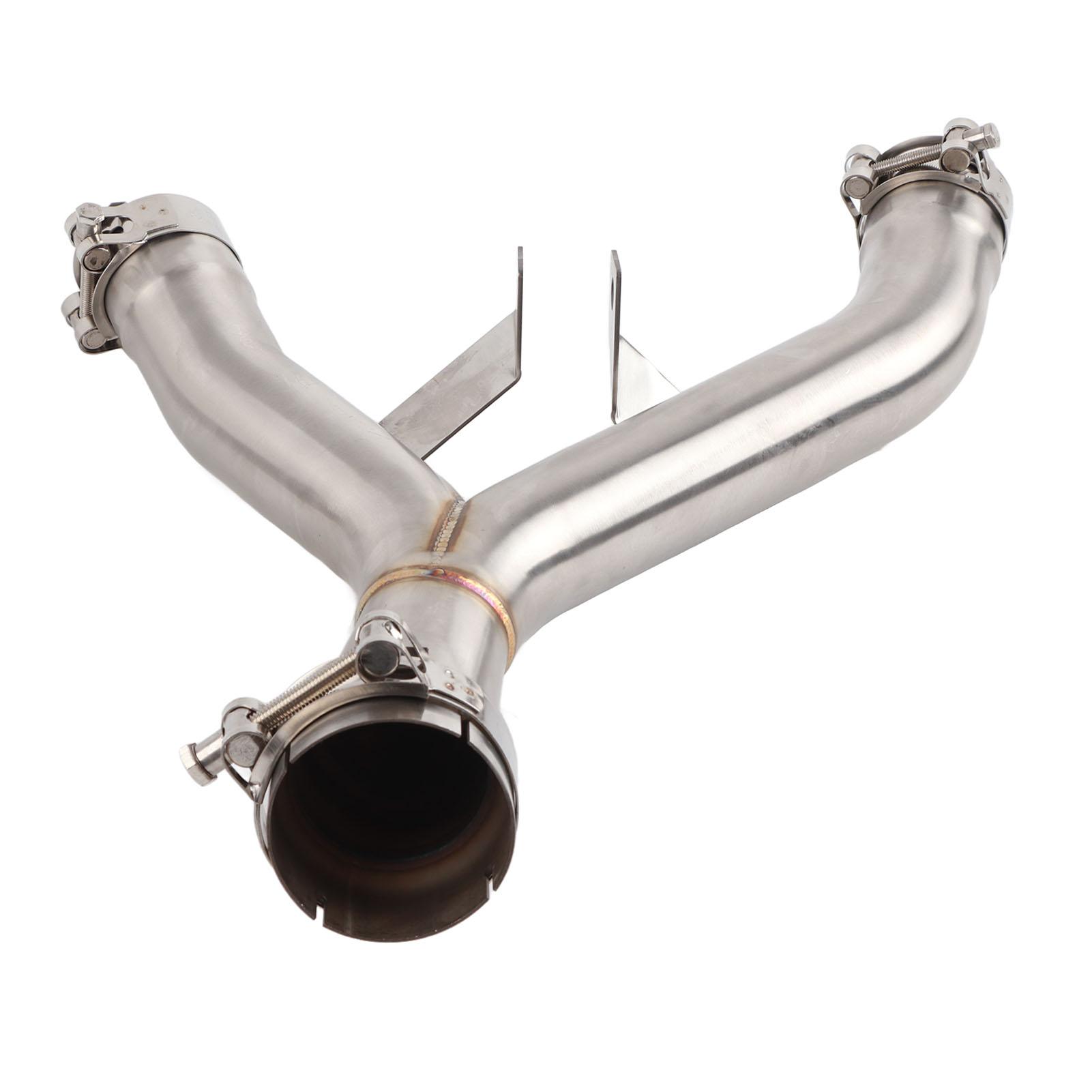 Motorcycle Exhaust Mid Pipe Middle Pipe Link Connect Adapter for 1000 20112018