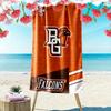 Bowling Green Falcons Print Beach Towel, Large Soft Quick Dry Towel for Beach Camping Swimming