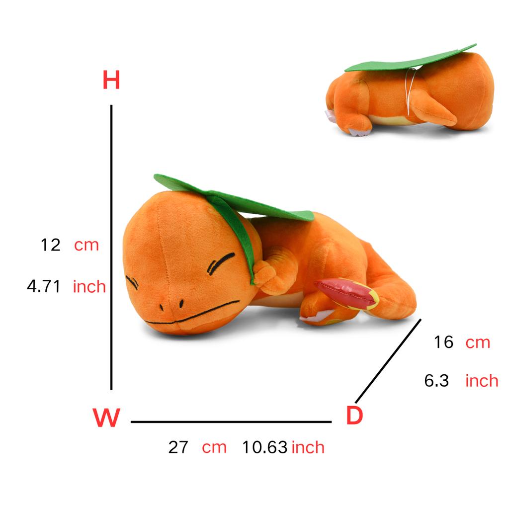 Eevee Sleep Pokemon Plush Doll Vaporeon Cubone Lucario Charmand Slowpoke Chikorita Ponyta Psyduck Sylveon Pikachu Peluche Toy