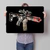 MGS V Personalized D Textured Metal Poster Wall Art Tinplate Sign for Vintage Decoration Gaming Bedroom Accessories Desk Decor