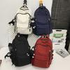 Casual Business Men's Backpack Japanese and Korean Neutral Locomotive Large Capacity Trendy Cool Backpack