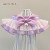 Princess Style Cat Dog Scarf Collar with Pocket Cute Tie Accessory Pet Supplies Fashionable Pet Collar