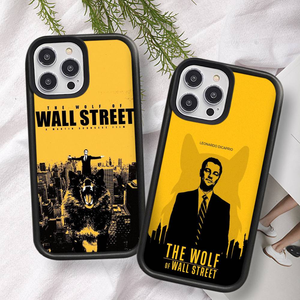 TV The W-Wolf Of W-Wall S-Street For IPhone 17 16 Pro Max Air 15 14 13 12 Mini Plus 11 Hard PC+TPU Phone Back Cover