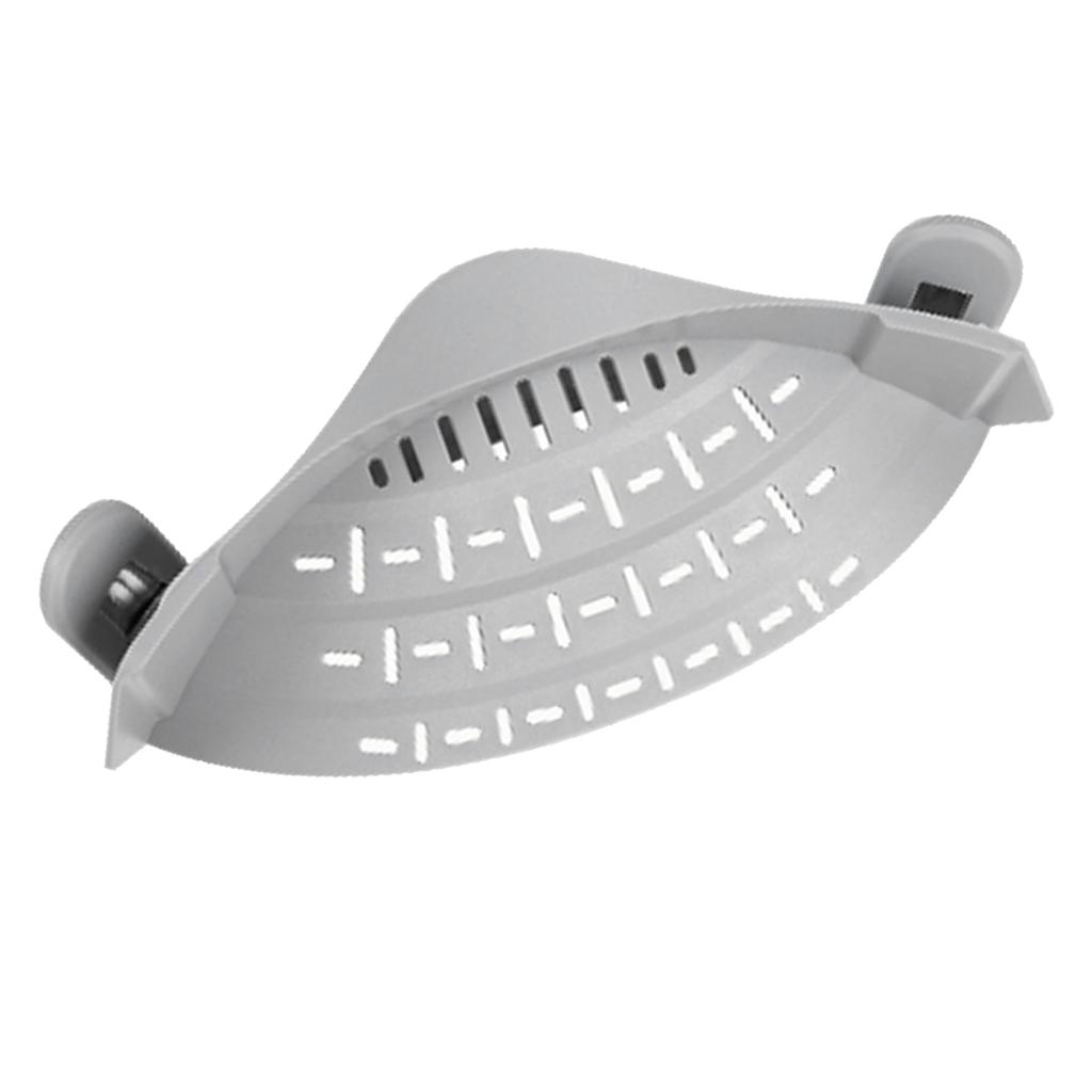 Clamp On Food Strainer for All Pots Pan Silicone Pasta Strainer Kitchen Gadgets for Noodle Vegetables Fruit Spaghetti