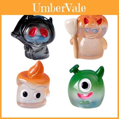 Adorable Resin Halloween Monster Crystal Ball Decorations For Desktop Fun