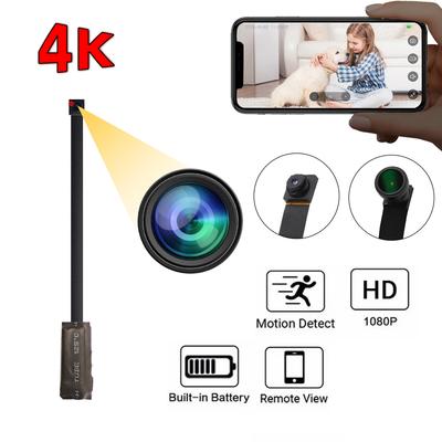 BGE1 4K Mini Camera HD 1080P WiFi Camcorder Enhanced Version DIY Wireless Module Video Recorder Support Remote View P2P Cam