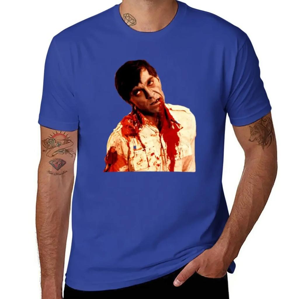 Dawn of the Dead T-Shirt summer clothes vintage blanks plain black t shirts men