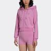 Adidas Originals Short Sports Hooded Jacket Women Jackets Light-Purple HF6767