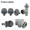 Pool Inlet Nozzle Replacement Kit Pool Maintenance Easy Installation Filter Connectors 1.25 Inch For Intex Above Ground Pool