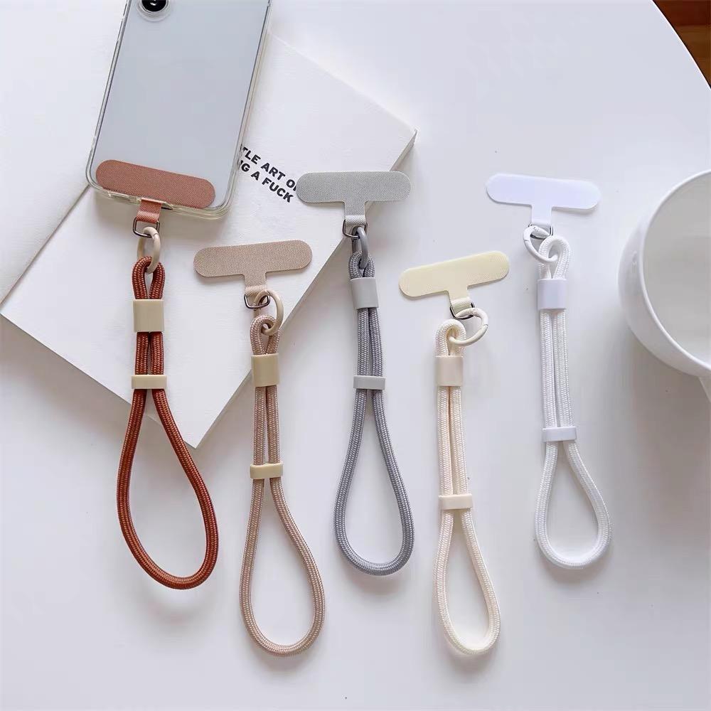 Modern Candy Colored Cellphone Lanyard Adjustable Wrist Strap Phone Chain Keychain Universal Anti-Loss Phone Strap