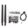 PCIE Wireless Network Card Dual Band Desktop Gigabit Network Card 1200Mbps Bluetooth4.2 PCIE Wireless Adapter For