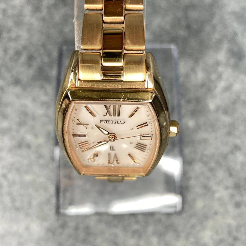 Used SEIKO LUKIA Women's Watch Gold Color