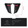 Carbon Fiber Car Side Fender Shark Air Vent Decor Wing Cover Trim Universal 2pcs