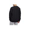 Adidas Colorblock Large Logo Print Casual Pullover Sweater Men Tops Black GE5512