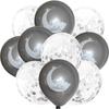 10pcs EID MUBARAK Latex Balloon Gold Silver Rose Gold Ramadan Mubarak for Home Party Decoration 2025