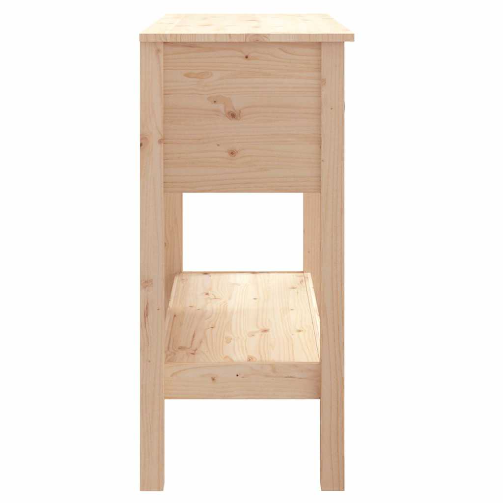 vidaXL Konsolentisch 75x35x75 cm Massivholz Kiefer