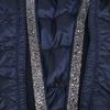 Max Mara Navy Nylon Quilted Down Jacket Jacket 38 NavyUsed