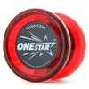 Yoyo One Star with DVD for Beginners Yoyo Factory (Red)