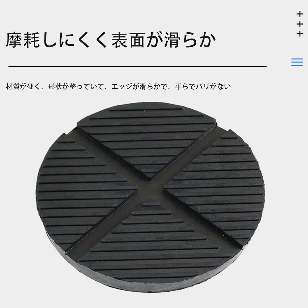 Mirhua Domkraftsblock Gummi Superkraftigt Universellt Fäste Gummidynsadapter för Domkraft