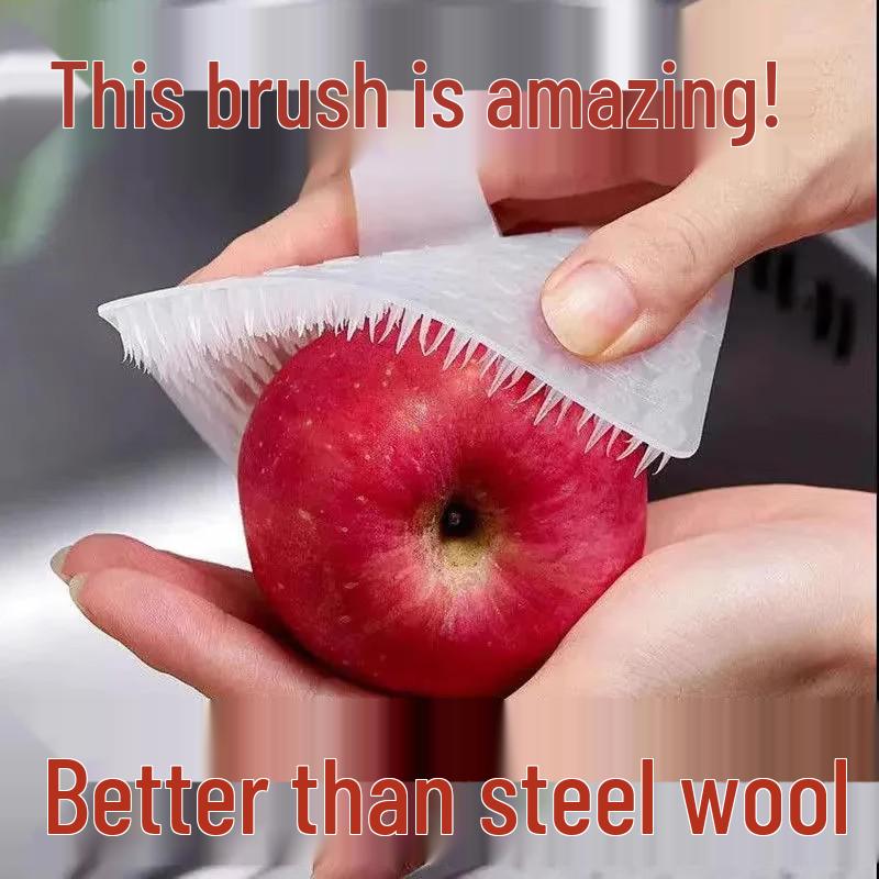 Neuanfang: Obst- und Gemüsereinigungsbürste - Perfekt zum Waschen von Kartoffeln und Produkten
